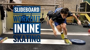 Slideboard workout to improve your Skating Position