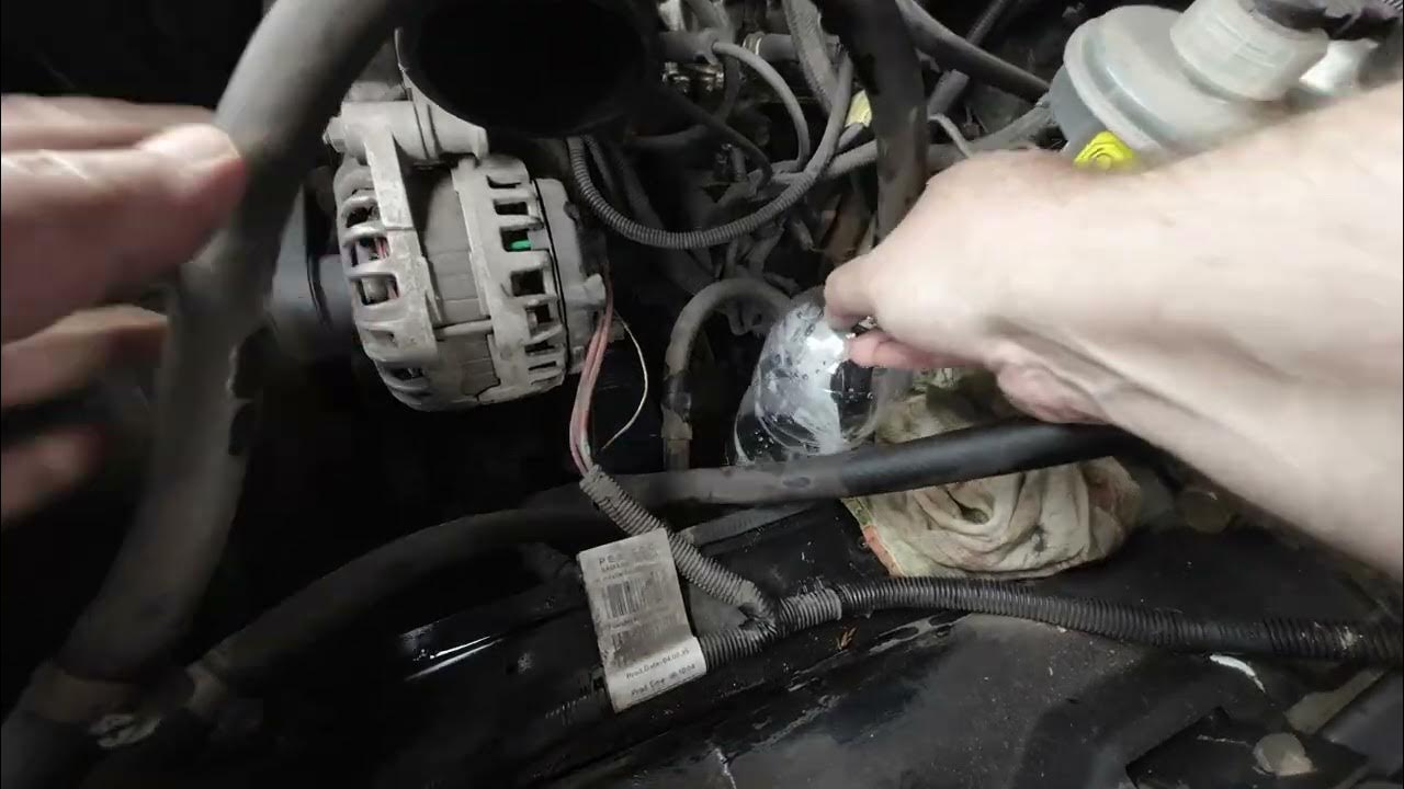 Шевроле Нива: замена жидкости гидроусилителя руля (ГУР) и шлангов ...