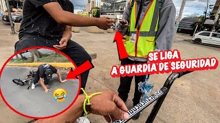 MI AMIGO SE LIGA A UNA GUARDIA DE SEGURIDAD  *PURAS CAÍDAS CON ELLOS* ?‍️