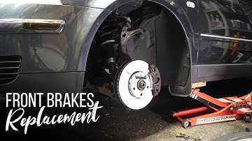 VW B5.5 Passat Front Brake Pads and Rotor Replacement