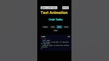 This Text Animation is HOT in UI Jobs #CSSAnimation #webdesign #html  #mivsrcb #web #webdevelopment