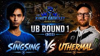 SingSing vs uThermal | AoE2 The King's Gauntlet Tournament - UB Round 1 (BO3)