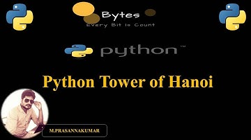 Tower Of Hanoi |Tamil | Python Tutorial For Beginners
