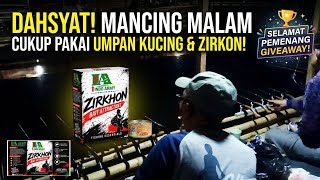 MANCING DI SINI UMPANNYA CUKUP PAKE KUCING ( LUKUT CACING) MANCING CIRATA UKM