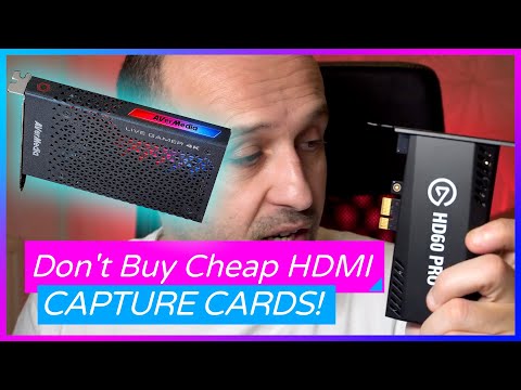 Cheap HDMI Capture Cards - One Reason NOT to Buy (cables, actually)