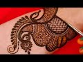 Easy bridal mehndi design for full hands latest dulhan mehandi designs karvachauth special henna