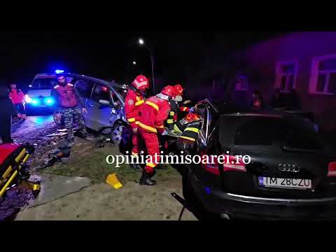 impact violent langa Timisoara. 4 copii implicati in accident