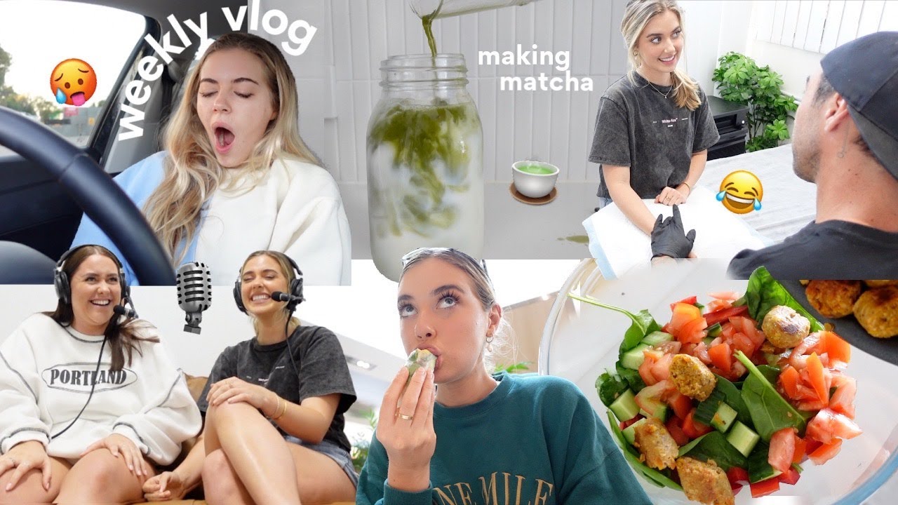 WEEKLY VLOG | Tattoo Removal, Podcast + Hell Week 🥵