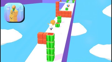 Cube Surfer - All Levels Gameplay Walkthrough Android, iOS (Levels 21-25)