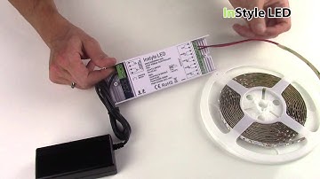 LED strip light 2 Zone Wireless Wall Dimmer