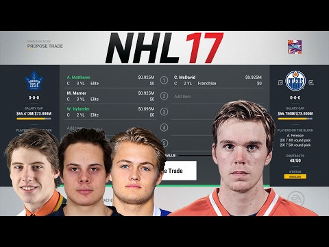 how to request a trade in nhl 17