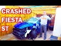 I bought a crashed Fiesta ST 180. COPART UK