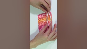 Folded Polymer Clay Earrings ~ An Easy Clay Technique with Stunning Results