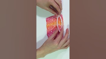 Folded Polymer Clay Earrings ~ An Easy Clay Technique with Stunning Results