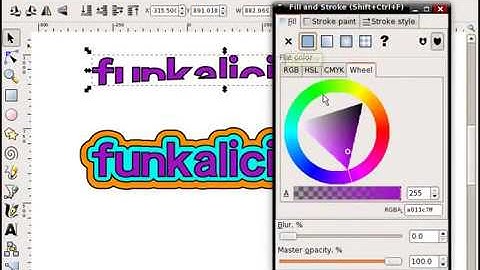heathenX Inkscape Tutorials: episode 013 - Create a funky text effect