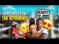 Telling My GirlFriend 💓 “LETS DO IT” In The Kitchen To See How She Reacts! *Leads To 🤫*