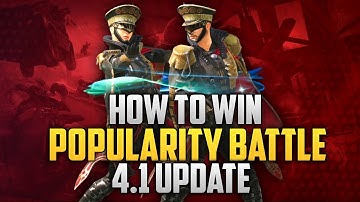 HOW TO WIN POPULARITY BATTLE | POPULARITY BATTLE 4.1 UPDATE BGMI
