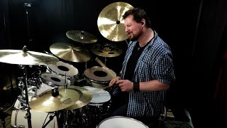 Video thumbnail of "Walking By Myself (Gary Moore) Drum Cover"