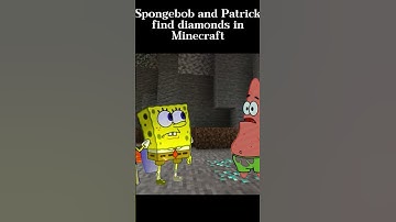 Spongebob and patricks minecraft diamond adventure #spongebob