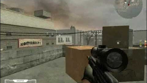 Sniper spots on Warrock.