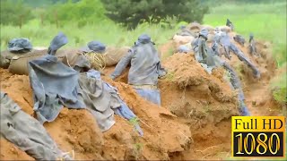 AntiJapanese Movie! Guerrilla Fighters Skillfully Use Dummy Traps to Annihilate Japanese Soldiers