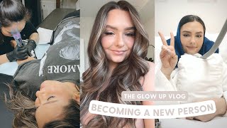 GLOW UP VLOG: Hair Change, First Tattoo &amp; CoolSculpting