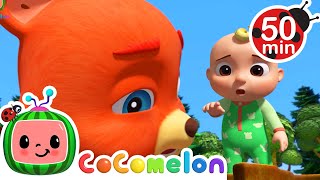 CoComelon - Hickory Dickory Dock - Animal Time | Kids Cartoons | Moonbug Play and Learn