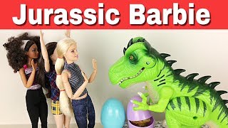 JURASSIC BARBIE, NASCE um BEBÊ DINOSSAURO e a MAQUINA do TEMPO, parte 2, FanToys Brasil