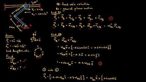 Rigid-Body Kinematics - Example