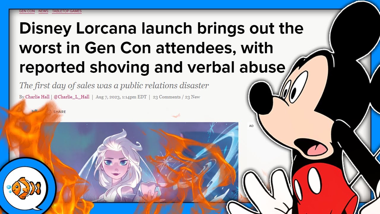 Disney Lorcana CHAOS! Gamers are FURIOUS Over Price Gouging!
