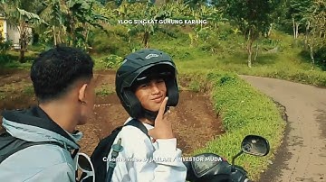 vlog singkat, mendaki gunung karang ( tugas informatika ) 