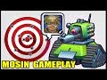 MOSIN CANNON  - TANKS A LOT - Headhunter Chest GAMEPLAY