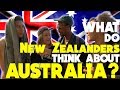 What do NEW ZEALANDERS think about AUSTRALIA?