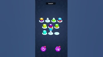 Level 4 Nut Sort Game – Relaxing Puzzle Challenge | Best Brain Teaser 2025