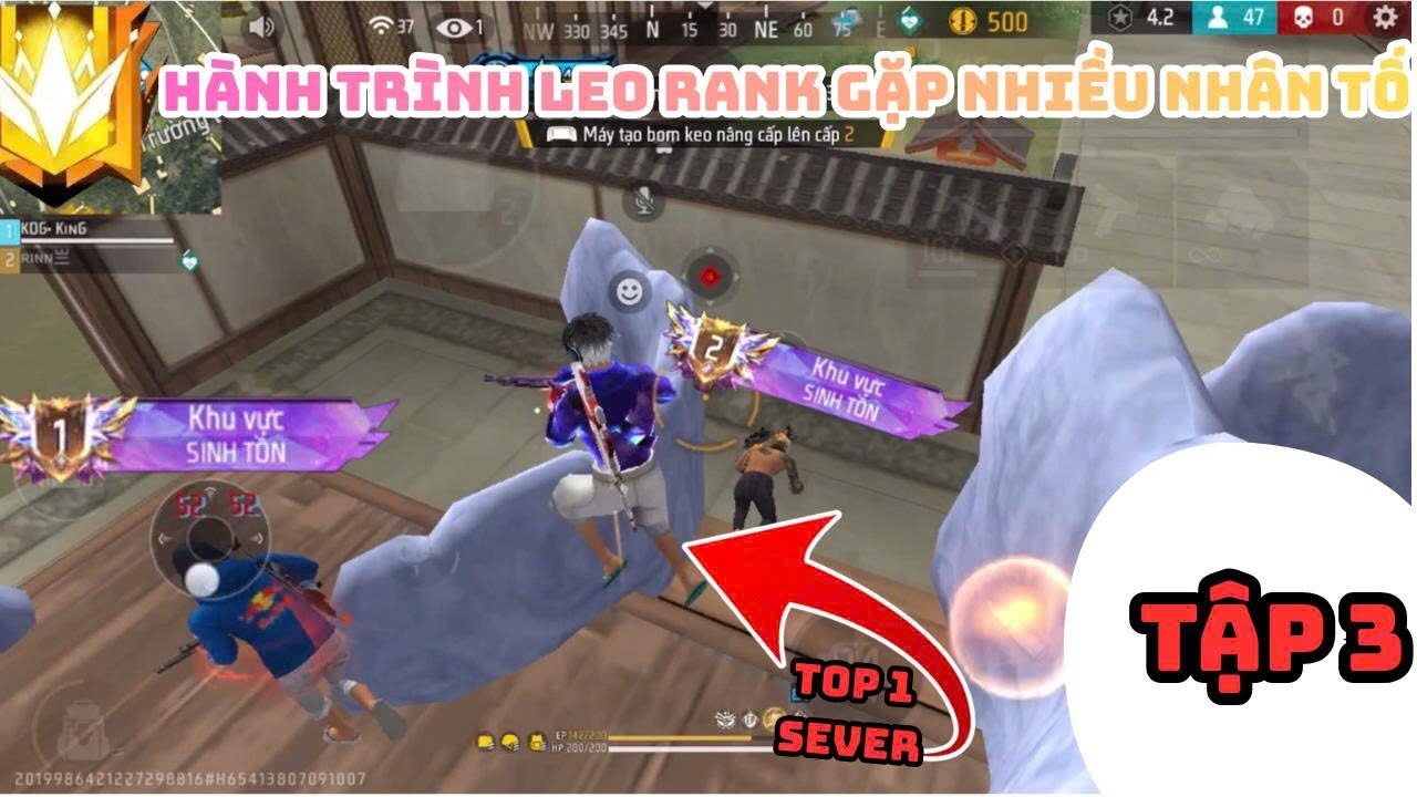 Free Fire | Hành Trình Leo Rank Gặp Nhiều Nhân Tố Bí Ẩn - Tập 3