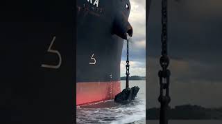 Angkat Rantai Jangkar Proses Kapal Sandar pelabuhan kapalkargo subscribe short shorts