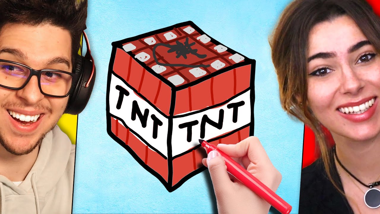 SFIDO KENDAL A DISEGNARE GLI ITEM DI MINECRAFT A MEMORIA