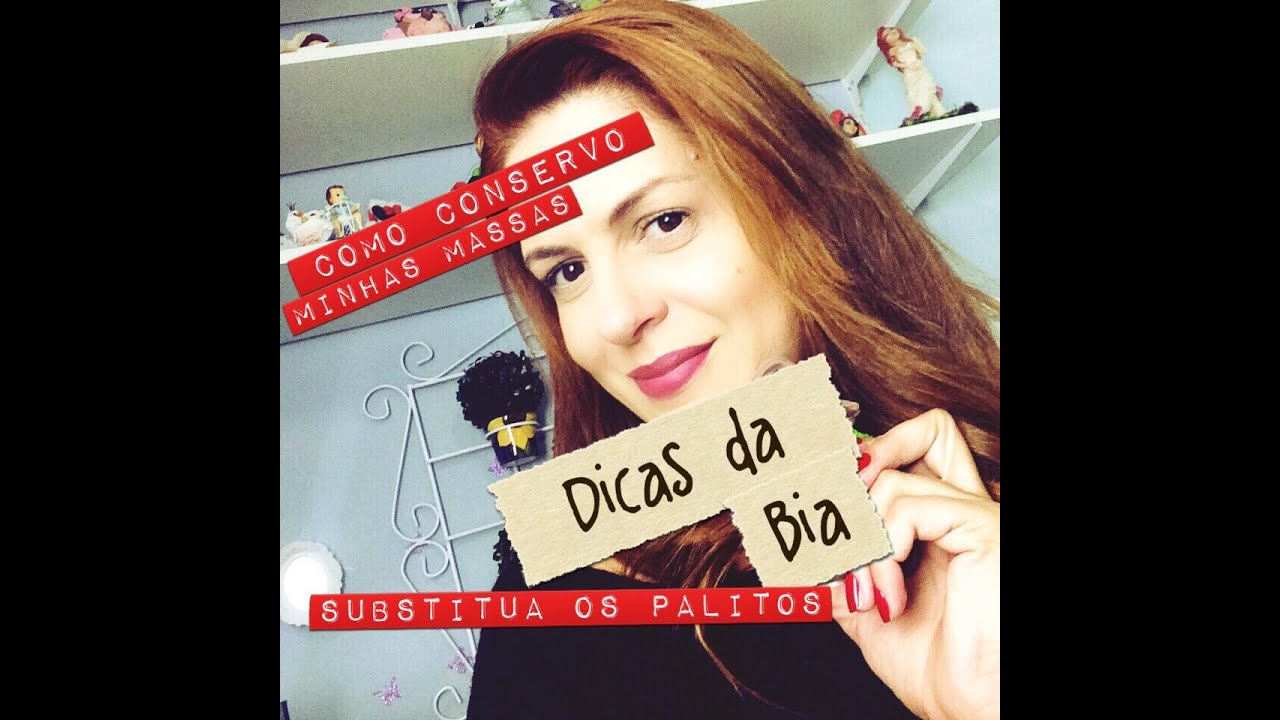 Dicas da Bia - Como conservar as massas de biscuit - substituindo os palitos