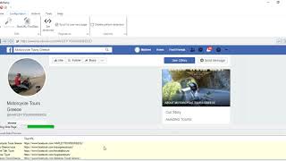 How to obtain FB listings from multiple pages using Webharvy