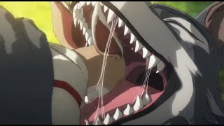 Furry Big Bad Wolf Chasing, Catching And Eat Rabbit Bunny, Vore. Beastars Style. Generation 3