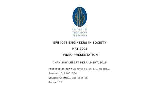 EFB4073:ENGINEERS IN SOCIETY MAY 2026 Video Presentation EFB4073:ENGINEERS IN SOCIETY MAY 2026 Video Presentation