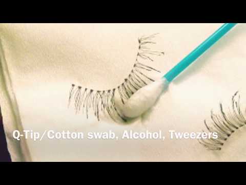 EASIEST/FASTEST/CHEAPEST way to clean and sanitize your lashes (ONLY 3 items) #lashes #cleanlashes
