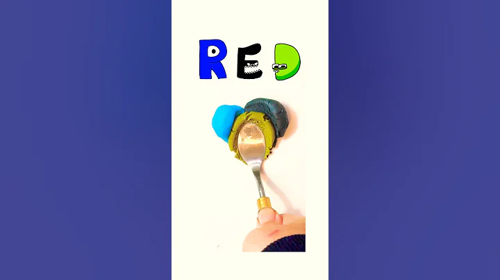 Alphabet-lore  color mixing #fast   #satisfying #colormixing #fypシ゚viralシfypシ゚ #alphabetlore