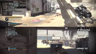 Call of Duty®: Ghosts (Split Screen 1v1) QuickScoping!
