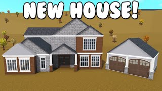 LIVE! BUILDING MY NEW HOUSE IN BLOXBURG!