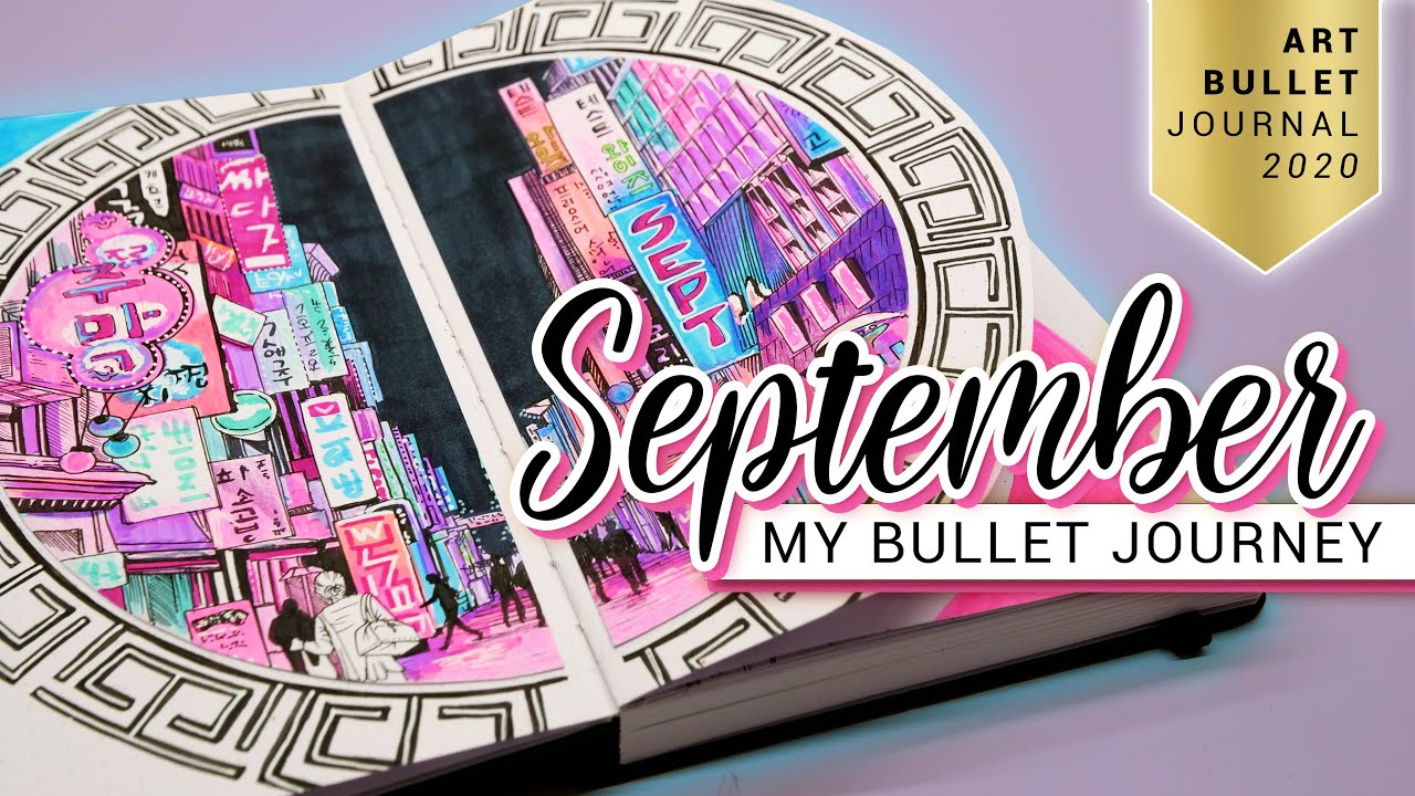 SEPTEMBER Bullet Journal Setup 2020 South Korea Bullet Journey PLAN WITH ME
