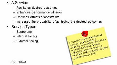 ITIL 2011 - Foundations Training -  part 1