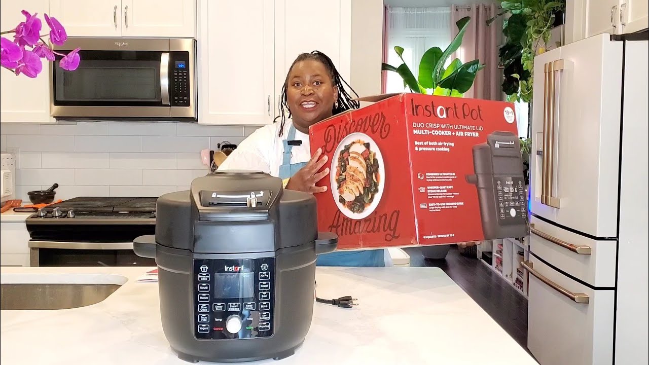 How to use the NEW Instant Pot Duo Crisp with Ultimate lid 