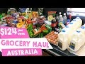 $124 Per Week Grocery Haul Family Of 4 Australia - Meal Planning with This Mum At Home