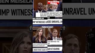 Senator Grills DHS Secretary on Supreme Court Ruling!